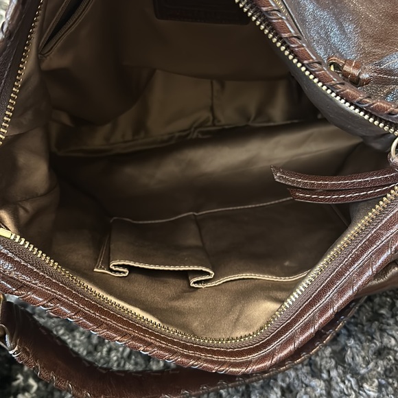 Coach Dillan shoulder bag brown leather 15435 - Picture 10 of 11